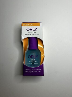 Orly Top-2-Bottom .6 Fl. Oz. Two-in-One Basecoat + Topcoat In One 