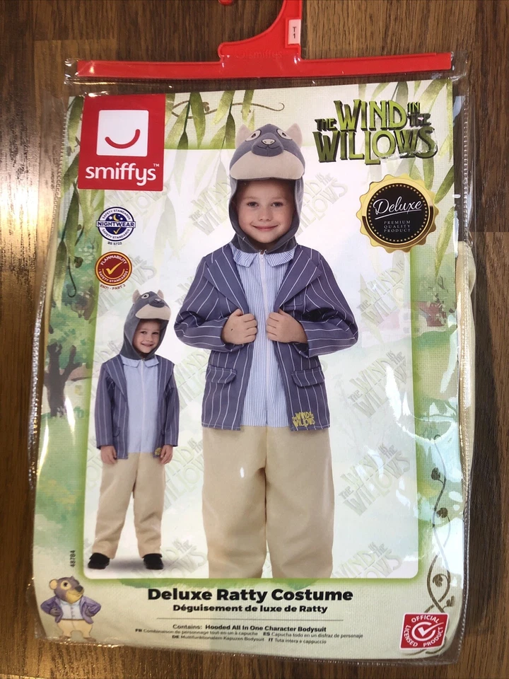 Paquete de disfraces de El viento en los sauces Ratty & Toad para niños vestidos de fantasía s1-2 años Foto 2 de 4