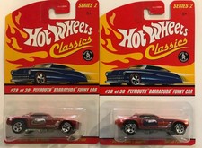 hot wheels plymouth barracuda funny car