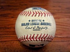 Avisail Garcia White Sox Game Used SINGLE Baseball 6/22/2015 Hit #187 vs Twins