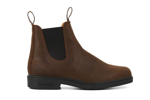 Bottes Chelsea Blundstone Style 515 - Cuir Rustique Noir/Bleu - Taille Unisexe - Neuf Avec Emballage