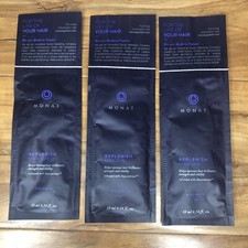 Monat Replenish Masque Balance Sample Travel Size Lot of 3 Packets .34 fl oz
