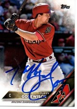 Tuffy Gosewisch Arizona Diamondbacks 2016 Topps Signed Card