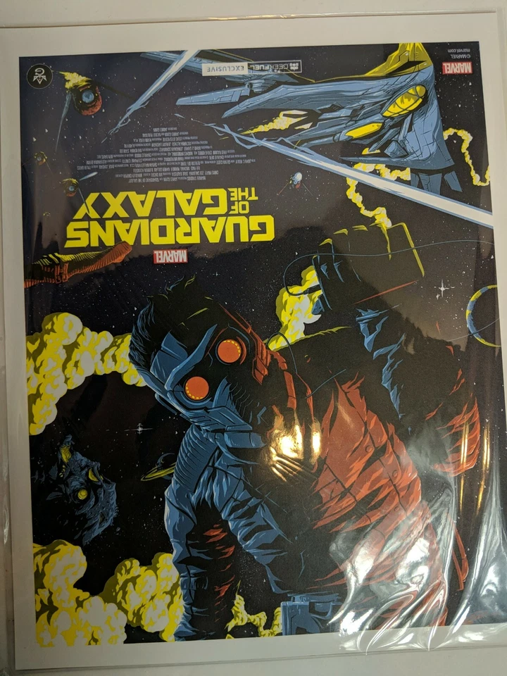 Star Lord Q Fig Max NEW Marvel Guardians of the Galaxy Vol 2 plus limited print Foto 3 de 4