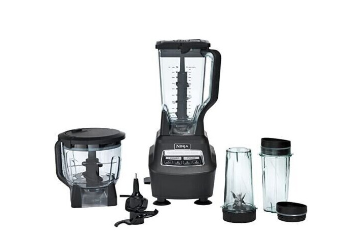 Ninja BL770AMZ Mega Kitchen System, 72 oz. Pitcher, 8-Cup Food Processor, 16 oz.