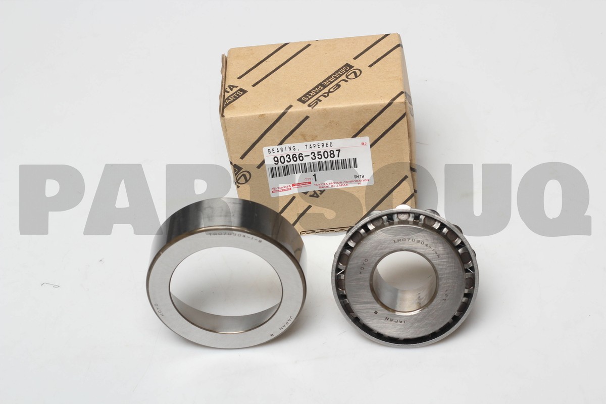 9036635087 Genuine Toyota BEARING, TAPERED ROLLER (FOR FRONT DRIVE 