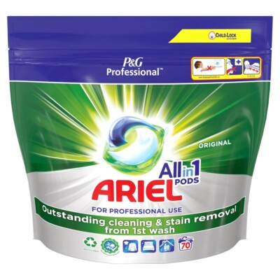 0,46€/Waschl.- 2x Ariel Prof.Waschmittel All-in-1 Pods- Regular-70  Waschladungen