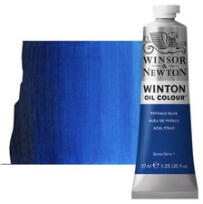 Winton Oil Color 37 ml Tube - Phthalo Blue