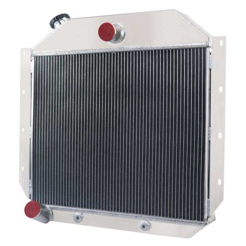 3 Row Aluminum Radiator For 1951-1957 1955 International Harvester L R S Series Foto 3 de 4