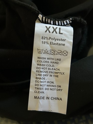 NIB! Bikini Bottoms Women's Black Swim Ruched High Rise Tummy Control ~Sz.XXL - Picture 10 of 10
