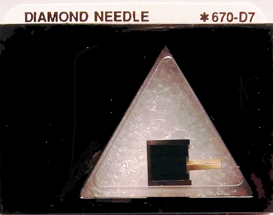 670D7 PHONOGRAPH NEEDLE STYLUS for SONY VM 21P VM22 DENON DSN 24 DENON