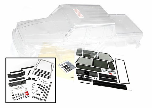 Carrosserie Traxxas TRX-6 Mercedes G63 Transparente - 1/10 - Réf 8825 - NEUVE