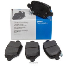 DELPHI Bremsbeläge Bremsklötze Bremsbelagsatz für OPEL KARL (C16) 1.0 LPG vorne