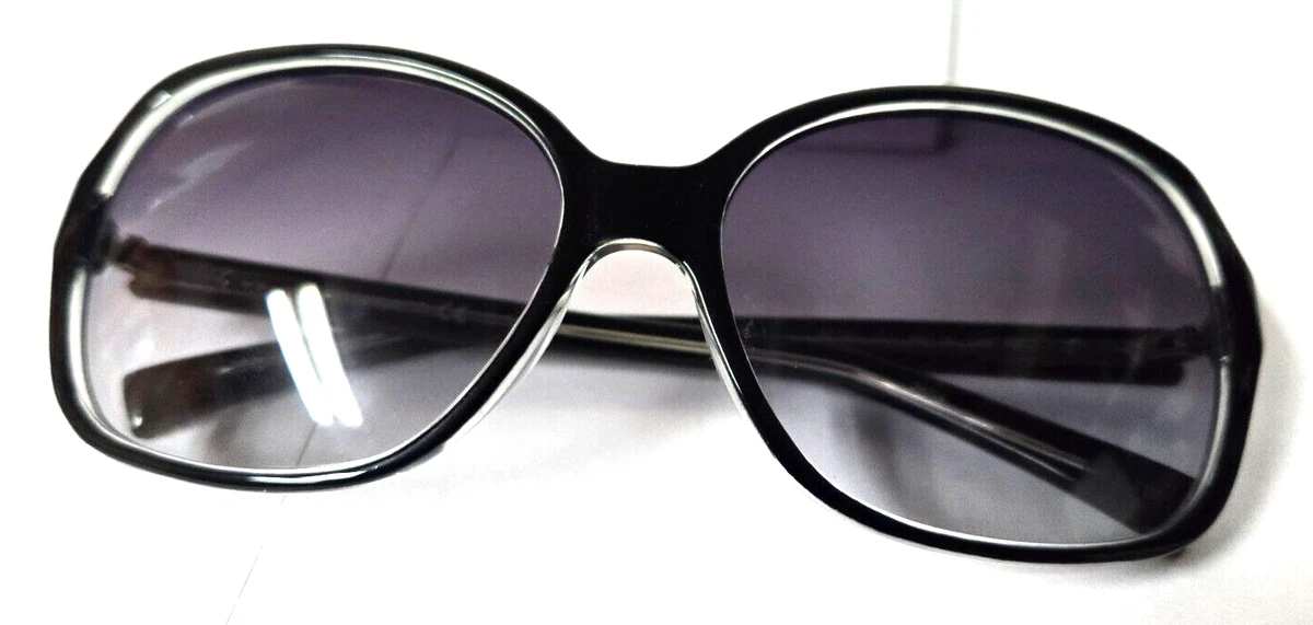 Calvin Klein Women\'s Oversized Black Sunglasses with Logo Temples Calvin Klein Women main image 3
