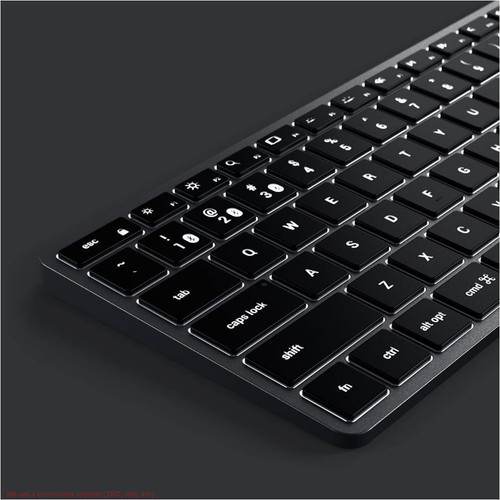 Satechi Slim X1 Bluetooth Keyboard - Space Gray - Picture 3 of 12