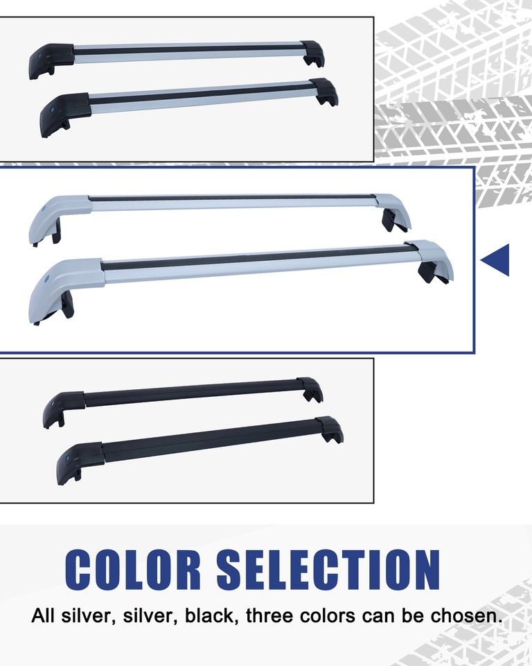 Roof Cargo Racks for Lexus NX NX200t NX300 NX300h 20152021 Roof Rack Cross Bars eBay