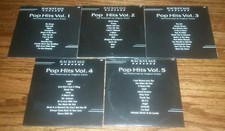 BACKSTAGE KARAOKE POP HITS vol 1 2 3 4 5 CD G BRAND NEW LOT.106 107 108 109 110