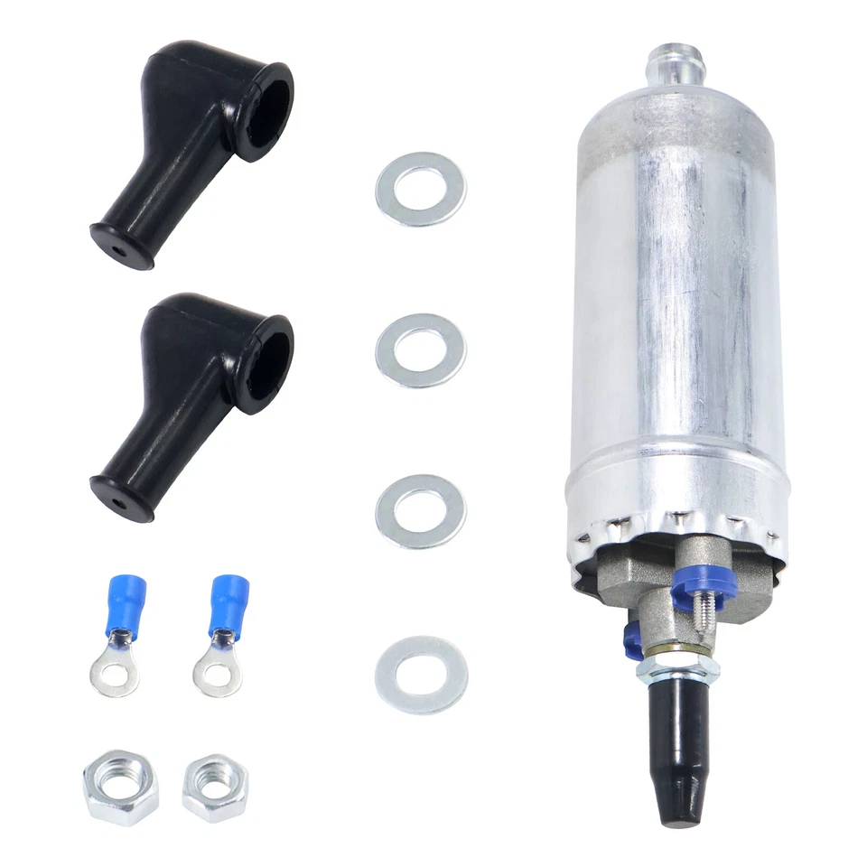 New Inline External Electric Fuel Pump Kit For Porsche Saab 0580464021 Foto 3 de 4