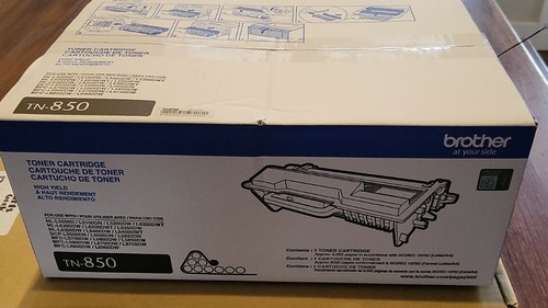 Buy Genuine Brother Tn-850 High Yield Black Toner Cartridge - Free Shipping  -sealed Online in Germany. 284556386468