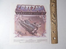 T-shirt Iron-on transfer 1980's Masters of the Universe He-man jet sled works a