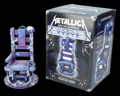 Metallica Figur – Elektrischer Stuhl Ride the Lightning Statue 15