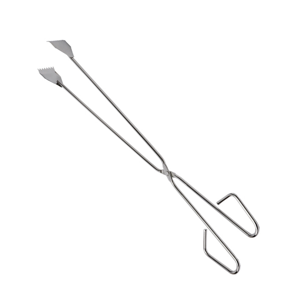 Sauvic - Tenacilla Barbacoa 55Cm. En Oferta E3/76233 Pinzas Para Barbacoa De Acero Inox. 55Cm
