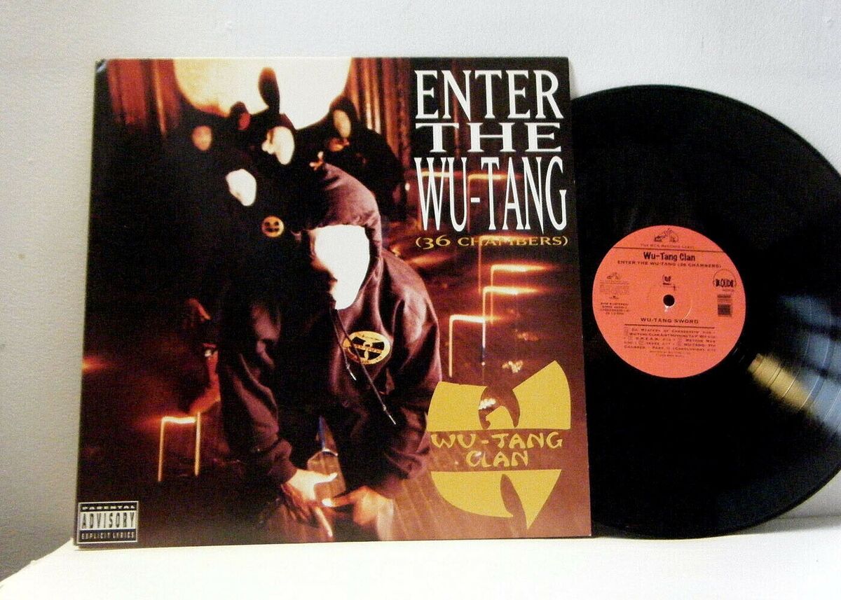 WU-TANG CLAN LP Enter the Wu-Tang 36 chambers 1993 vinyl WU-TANG CLAN LP Enter the Wu-Tang 36 chambers 1993 vinyl