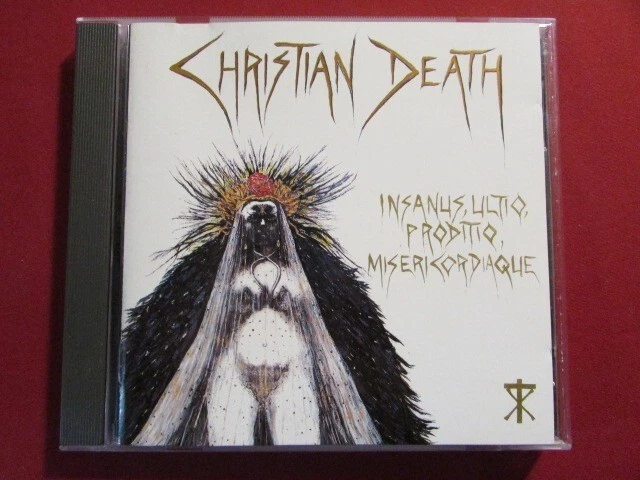 CHRISTIAN DEATH INSANUS ULTIO PRODITO MISERICORDIAQUE AUSTRIA IMPORT GOTH CD OOP Foto 2 de 4