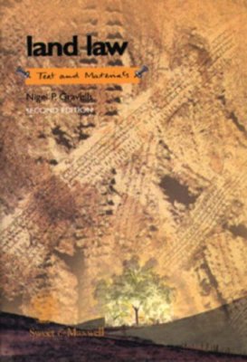 Land Law: Text and Materials By N.P. Gravells. 9780421620100