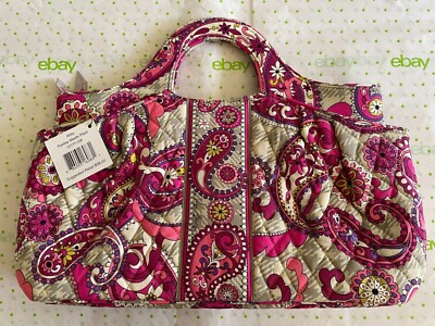VERA BRADLEY ABBY IN PAISLEY MEETS PLAID NWT