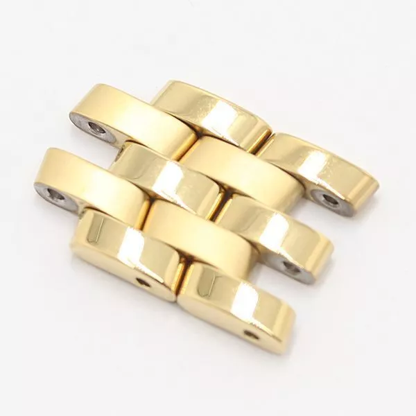 Bracelet ceinture montre femme GUCCI authentique 2 maillons 5400L pièces or 13 mm