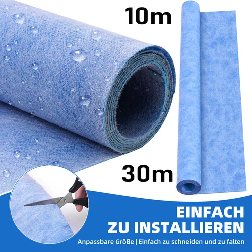Abdichtbahn Dichtbahn Dichtband Dichtvlies Entkopplungsmatte Bad Dusche Balkon