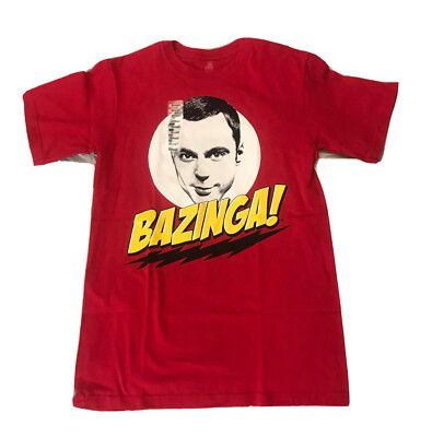 sheldon red shirt