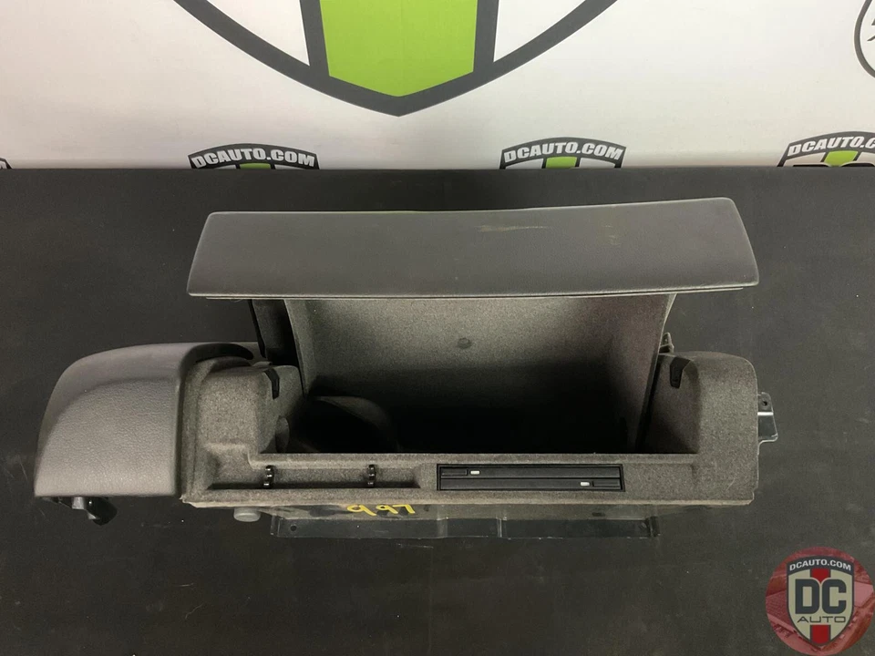 Porsche 911 Boxster Cayman 2005-2008 guantera cuero sintético negro 124822 Foto 2 de 4