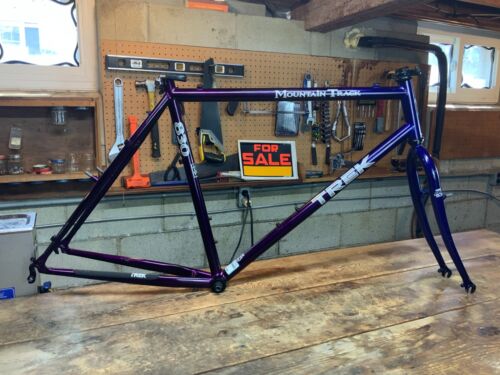 '96 Trek 830 Mountain Track | 21" | Full Chromoly | Ice Indigo / Ice Violet fade