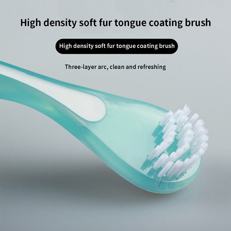 Tongue Scraper Cleaner Adults Kids Oral Hygiene Product Dental Care Bad