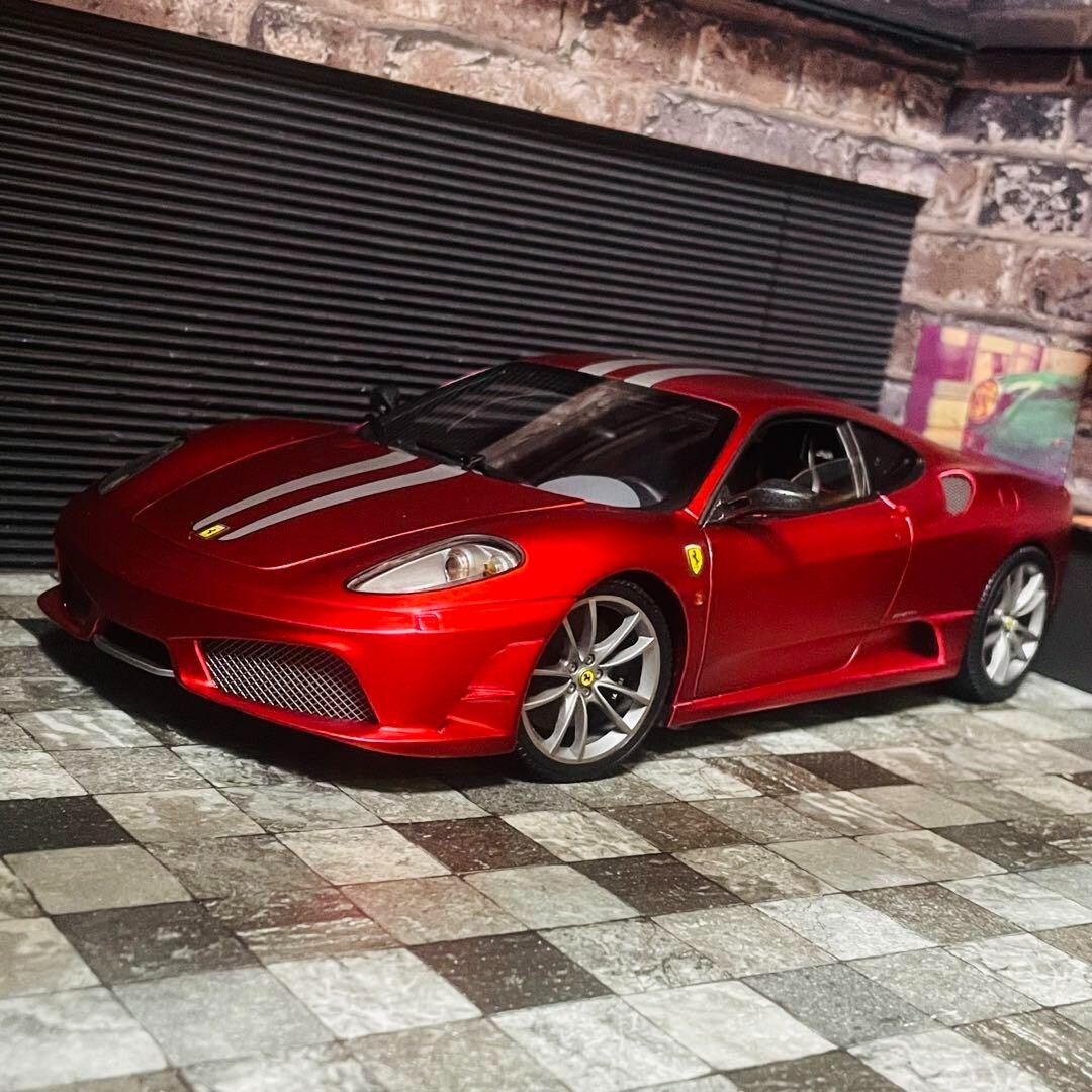 Ferrari 430 Scuderia Hot Wheels Super Elite 1/18 Red 2007 Ferrari 430 Scuderia Hot Wheels Super Elite 1/18 Red 2007