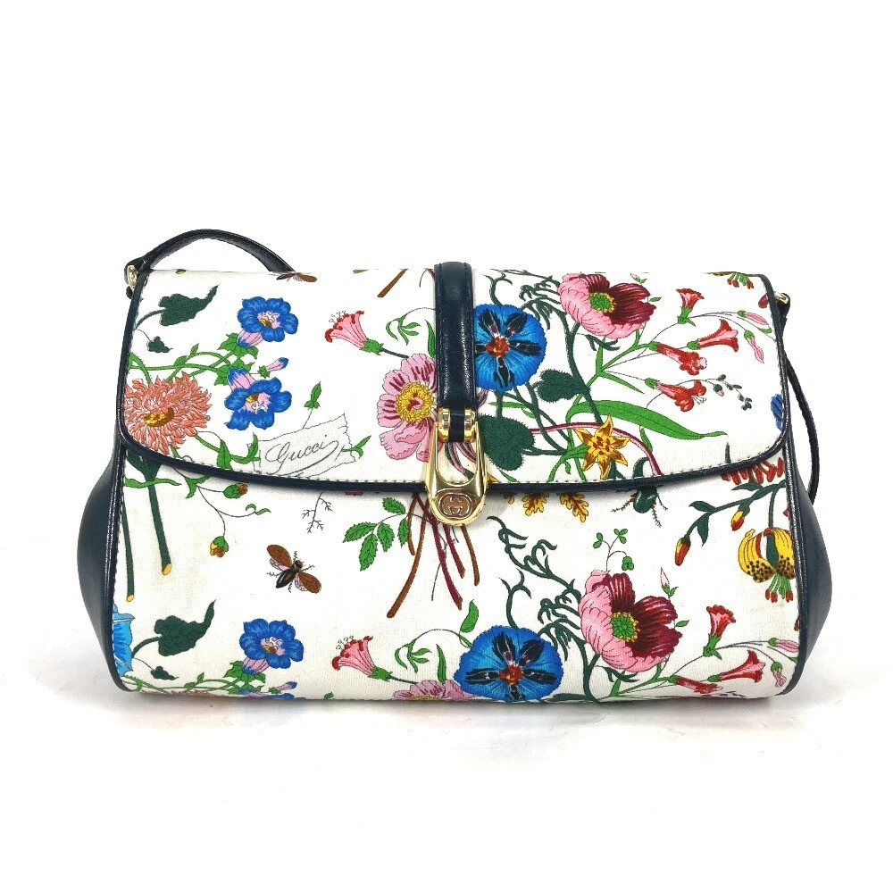 Floral gucci shop bag