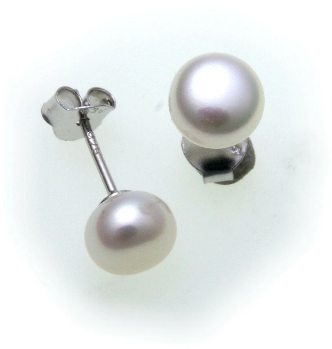 Orecchini da sposa in oro rosa con perle, orecchini da ballo da sposa rosa chiaro da 1,10, gioielli da sposa Rosaline - Italia