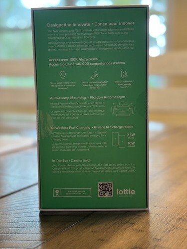 iOttie Aivo Connect Alexa Built-in Wireless Charging Mount for Mobile Phones - Picture 2 of 2