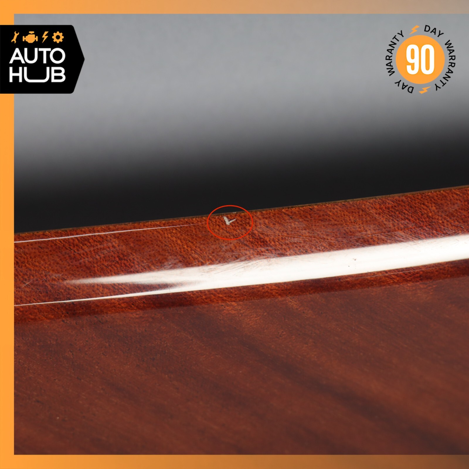 03-13 Maserati Quattroporte M139 Front Right Side Door Panel Trim Panel Wood OEM