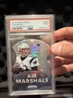 SILVER AIR MARSHALS DIE-CUT Tom Brady 2015 Panini Prizm PSA 9 Refractor Patriots