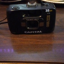 Capital KX100 35mm Vintage Film Camera Black Classic Photography Camera