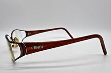 FENDI Italy 210 Brown Tortoise Eyeglasses 52-15-130  Frames Only  