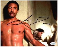 Charles Michael Davis Signed Autographed 8x10 Bare Chest Photo ACOA