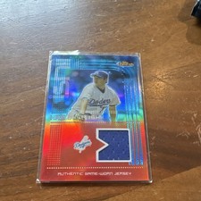 Topps 2004 Finest Kazuhisa Ishii Los Angeles Dodgers Game-Worn Jersey Card