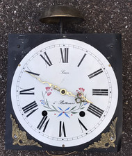 vintage MOUVEMENT MECANISME simon battenans CADRAN HORLOGE comtoise POUR PIECES
