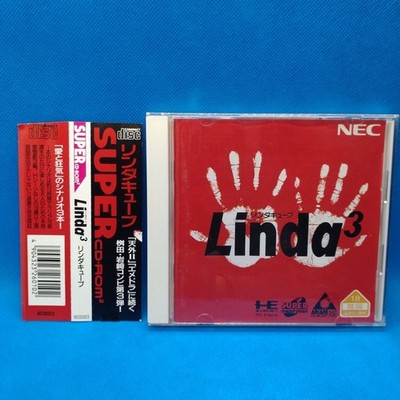 PC Engine CD-ROM Linda Cube Bug Fix Version from japan
