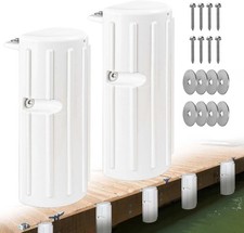 Dock Bumpers,Boat Dock Bumper Fender for Edge and Side,Marine-Grade Straight Edg