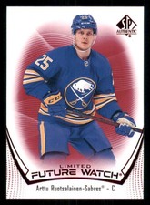 2021-22 SP Authentic Limited Red #139 Arttu Ruotsalainen FW